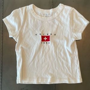 Brandy Melville Suisse Shirt